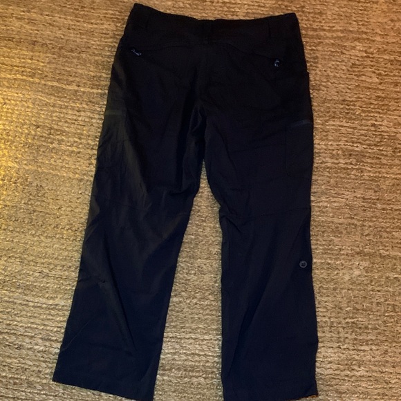 NWOT Women's L.L. Bean Vista Mid-Rise Trekking Black Cargo Pants size 10 - Picture 7 of 11